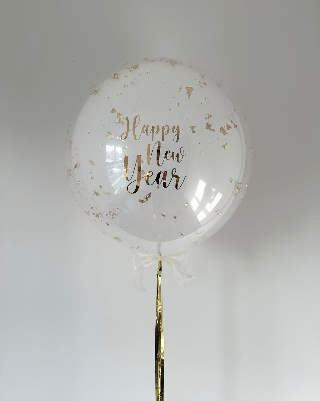 Bubble Balloon - Macaron Style | Gold Flakes