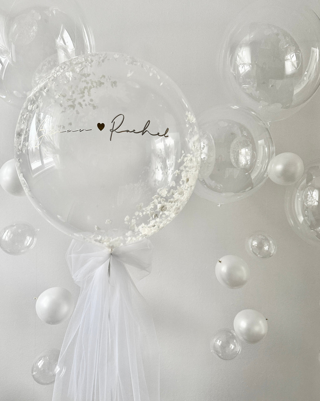 T-Bubble Balloon - Dried Hydrangeas (unbalanced)