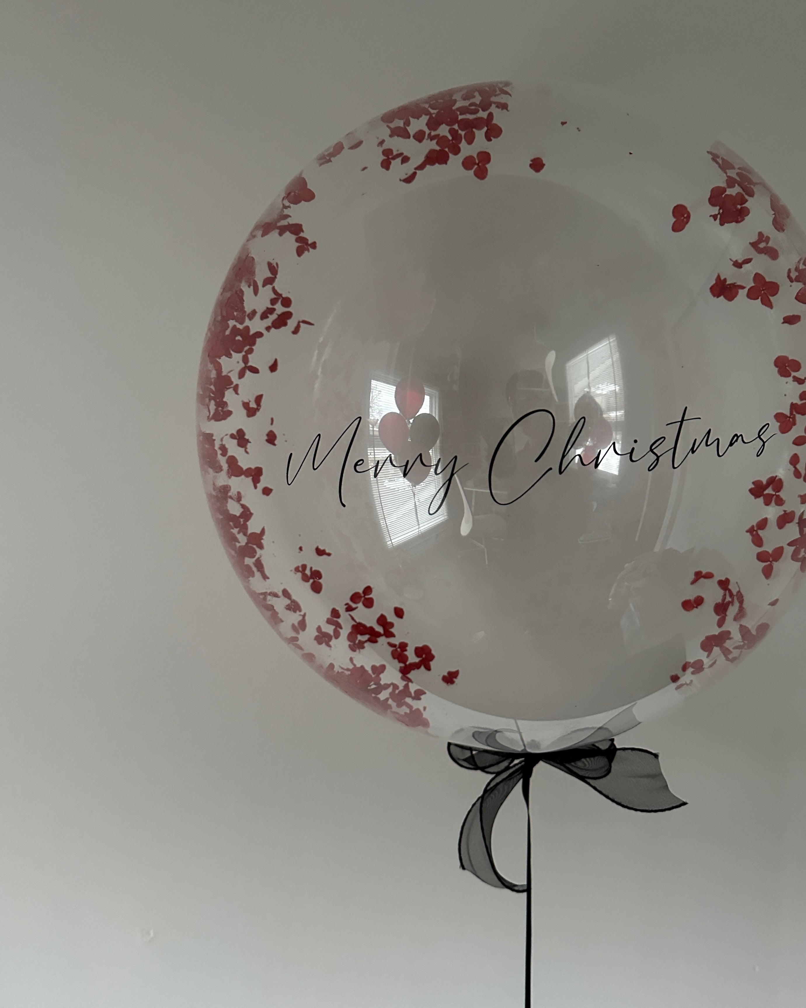 Bubble Balloon - Dried Hydrangeas (Unbalanced)