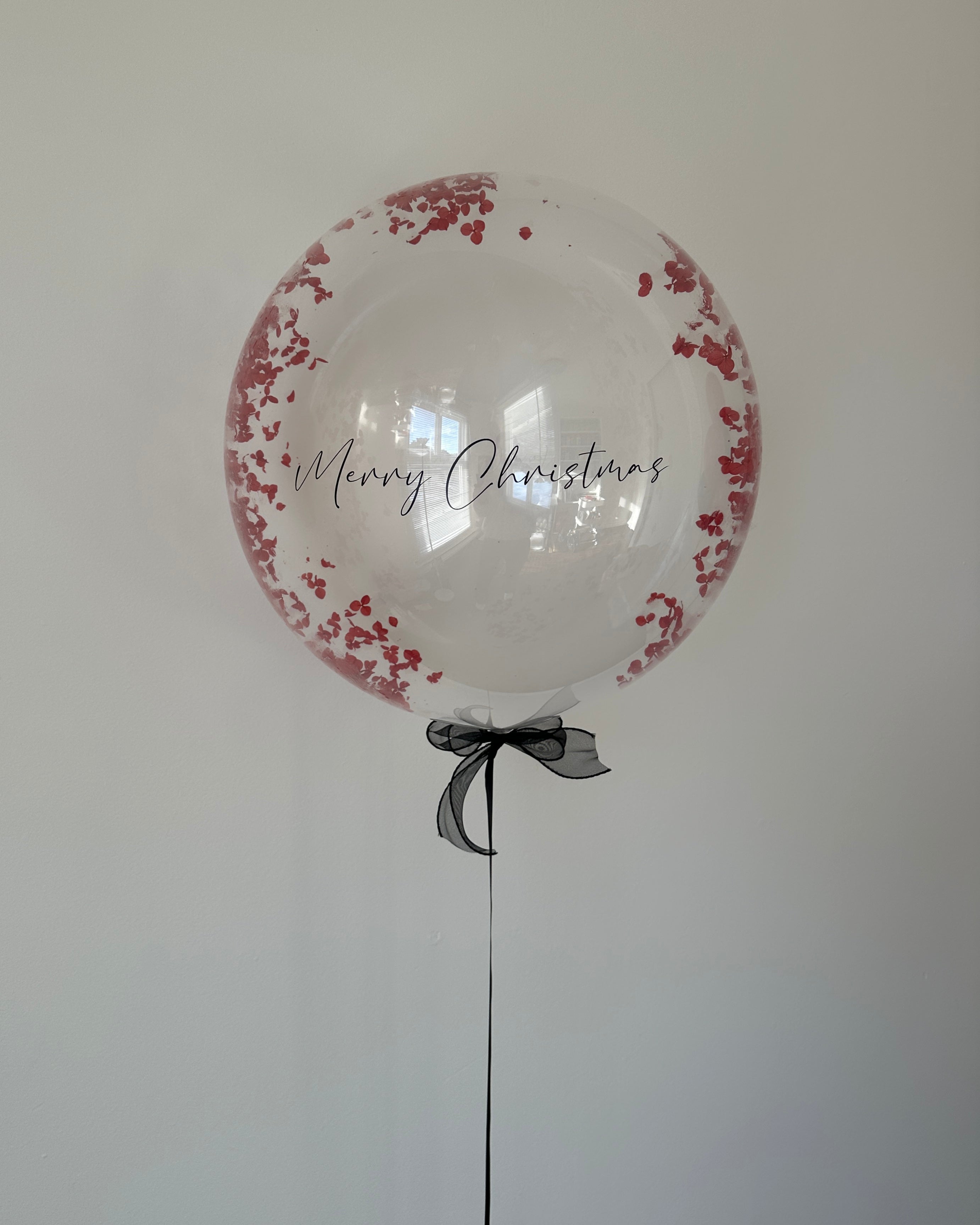 Bubble Balloon - Dried Hydrangeas (Unbalanced)